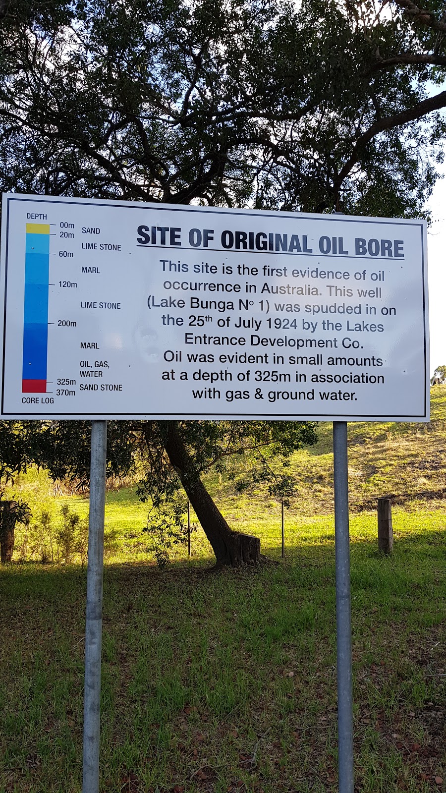 Historial Oil Bore | museum | 78/106 Old Bunga Rd, Lake Tyers Beach VIC 3909, Australia