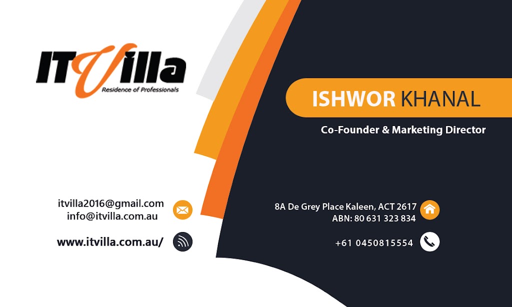 ITVILLA |  | 8A De Grey Pl, Kaleen ACT 2617, Australia | 0450815554 OR +61 450 815 554