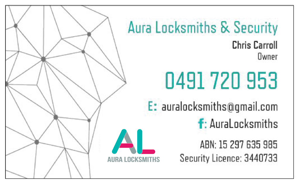 Aura Locksmiths & Security | 112 Baringa Dr, Baringa QLD 4551, Australia | Phone: 0491 720 952