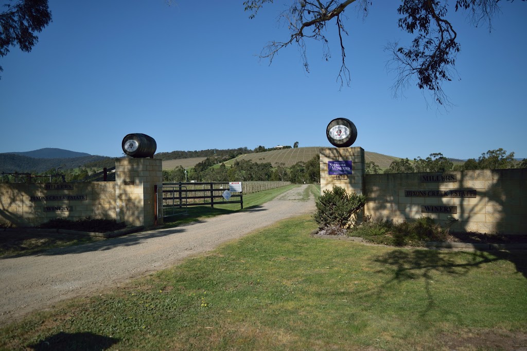 Dixons Creek Estate | tourist attraction | 1620 Melba Hwy, Dixons Creek VIC 3775, Australia | 0359652553 OR +61 3 5965 2553