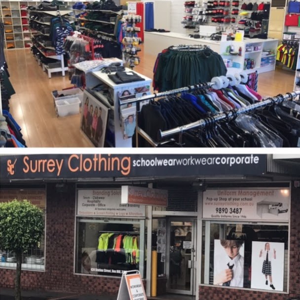 Surrey Clothing | 424 Station St, Box Hill VIC 3128, Australia | Phone: (03) 9890 3487