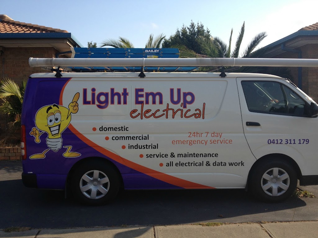 Light Em Up Electrical Pty Ltd | 16 Meldrum Ct, Narre Warren South VIC 3805, Australia | Phone: 0412 311 179