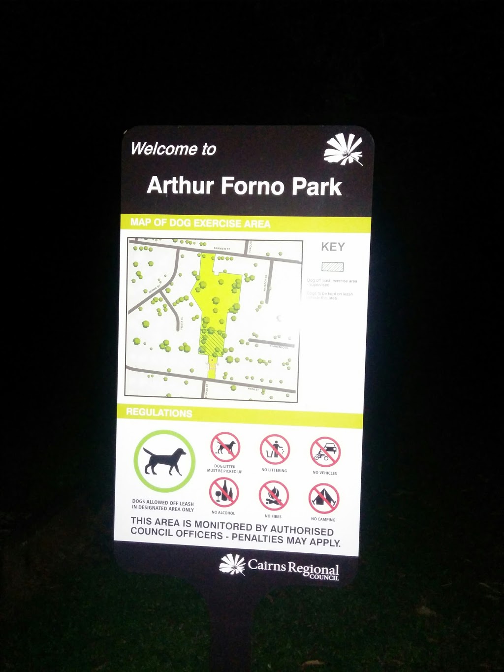 Arthur Forno Park | Bayview Heights QLD 4868, Australia | Phone: (07) 4044 3044