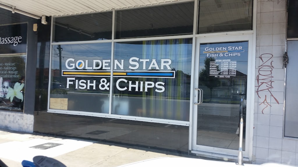 Golden Star- Fish & Chips | 276 Warrigal Rd, Cheltenham VIC 3192, Australia | Phone: (03) 9583 7248
