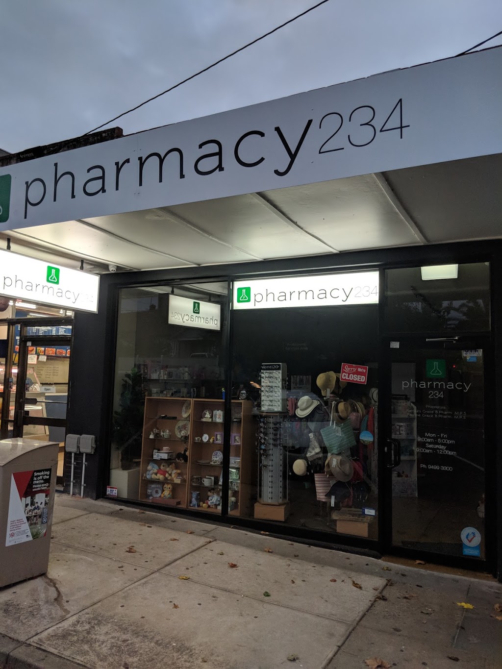 Pharmacy 234 | pharmacy | 234 Waterdale Rd, Ivanhoe VIC 3079, Australia | 0394993300 OR +61 3 9499 3300