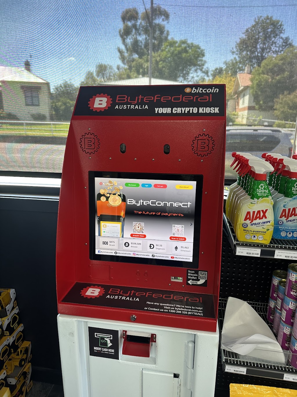 ByteFederal Australia Bitcoin ATM (Ultra Petroleum Canowindra) | 19 Gaskill St, Canowindra NSW 2804, Australia | Phone: 1300 298 328