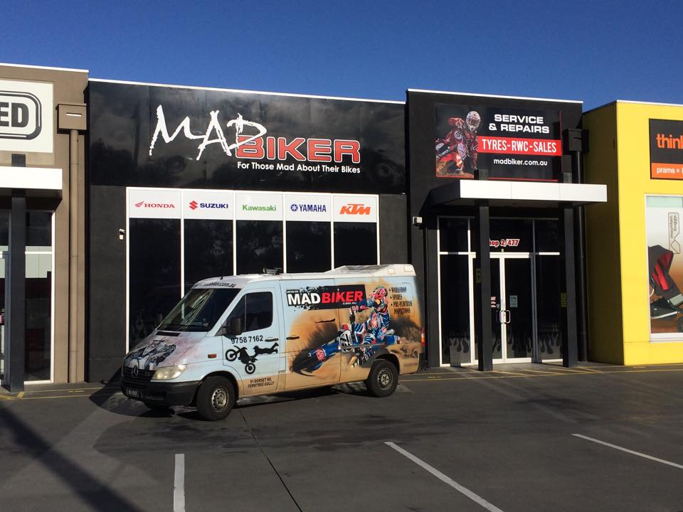 Madbiker Motorcycle Services | car repair | 477 Dorset Rd, Bayswater VIC 3153, Australia | 0397290000 OR +61 3 9729 0000
