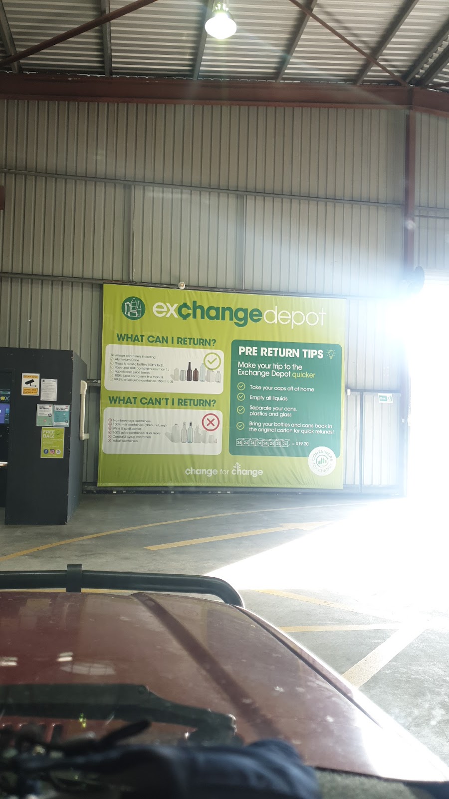 Exchange Depot Kwinana Beach - Containers For Change |  | 35 Butcher St, Kwinana Beach WA 6167, Australia | 0861193772 OR +61 8 6119 3772