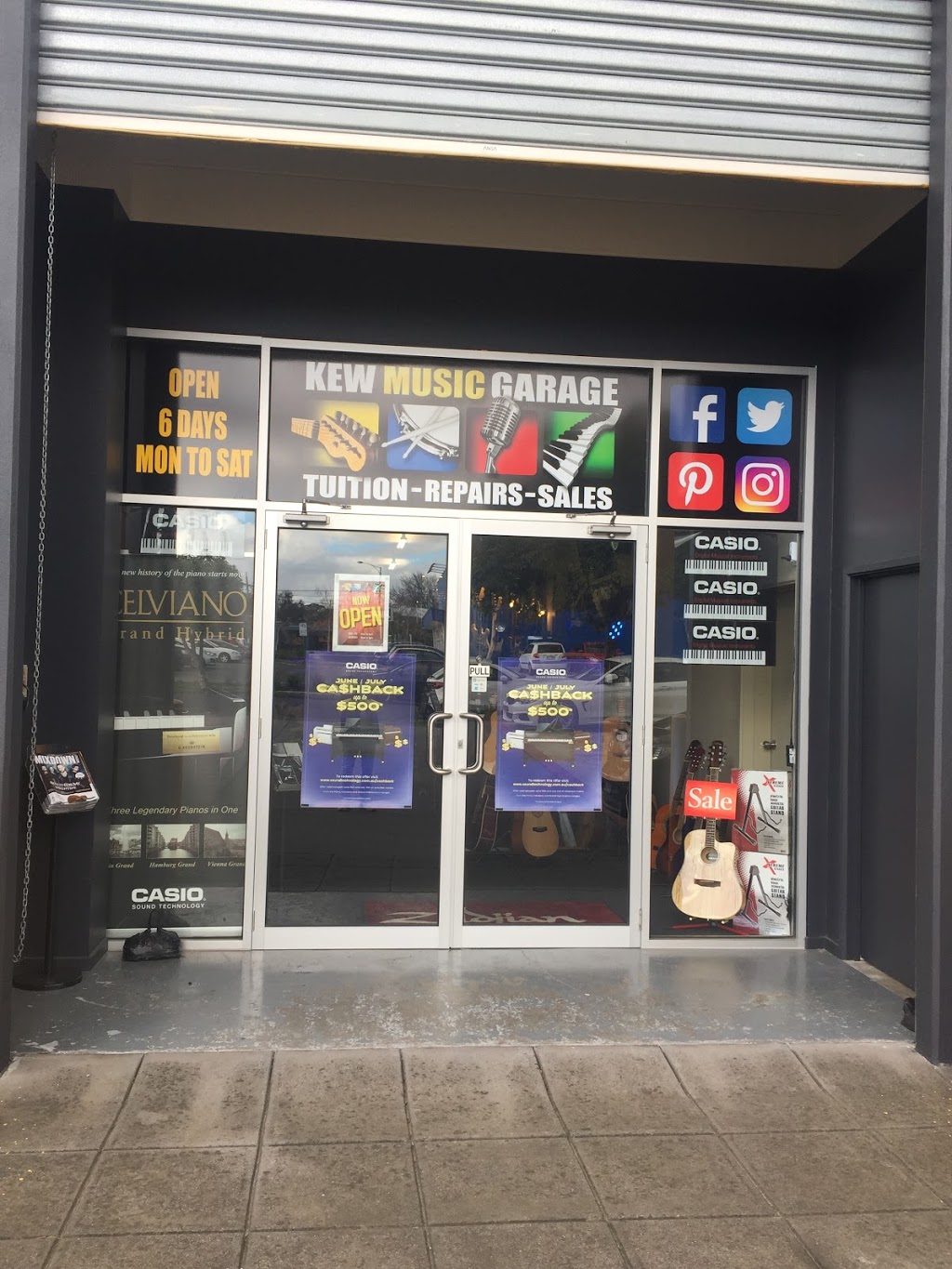 Kew Music Garage | electronics store | Suite 9/796 High St, Kew East VIC 3102, Australia | 0398595952 OR +61 3 9859 5952