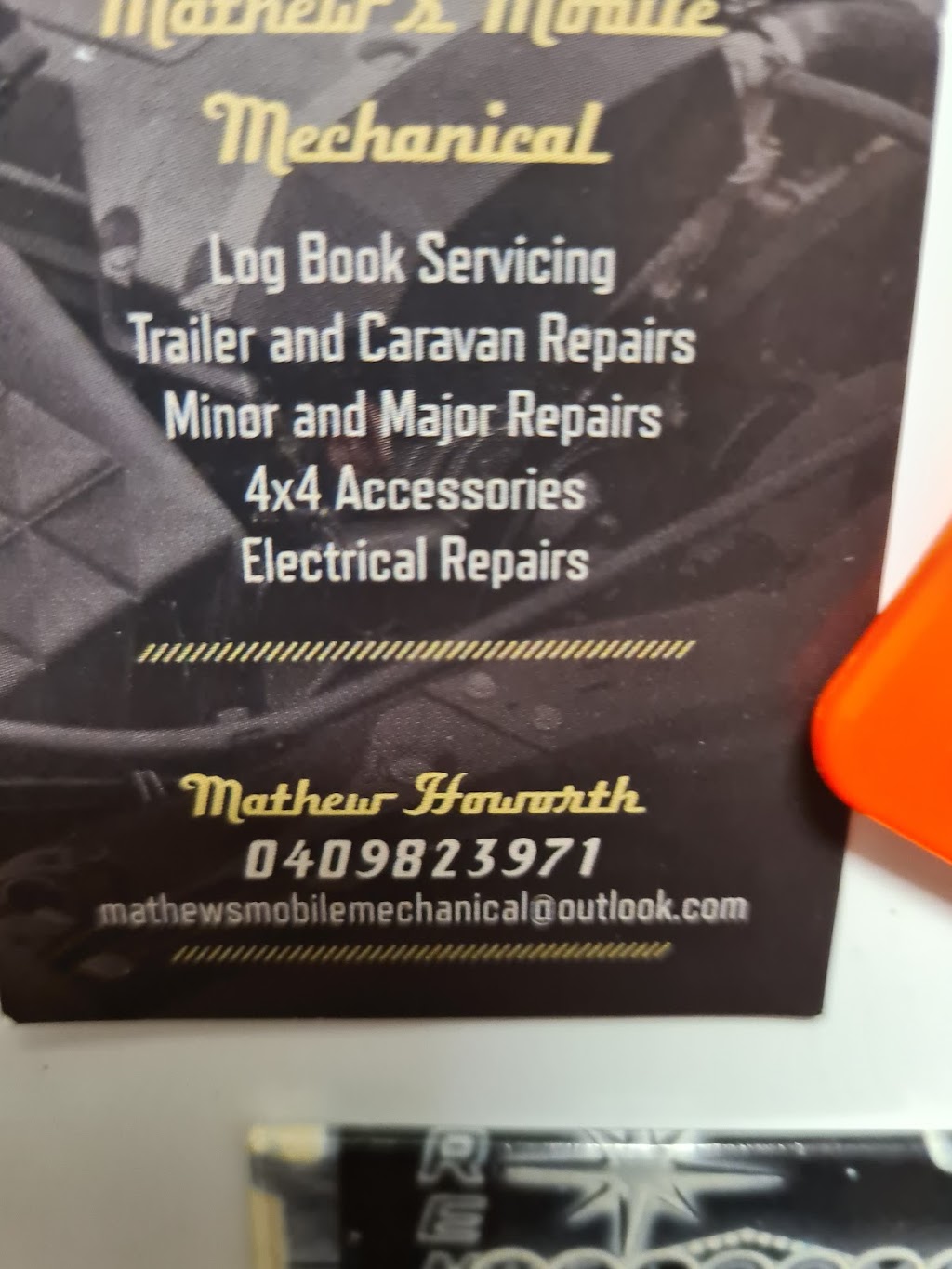 Mathews Mobile Mechanical | car repair | 20 Elizabeth St, Harrington NSW 2427, Australia | 0409823971 OR +61 409 823 971