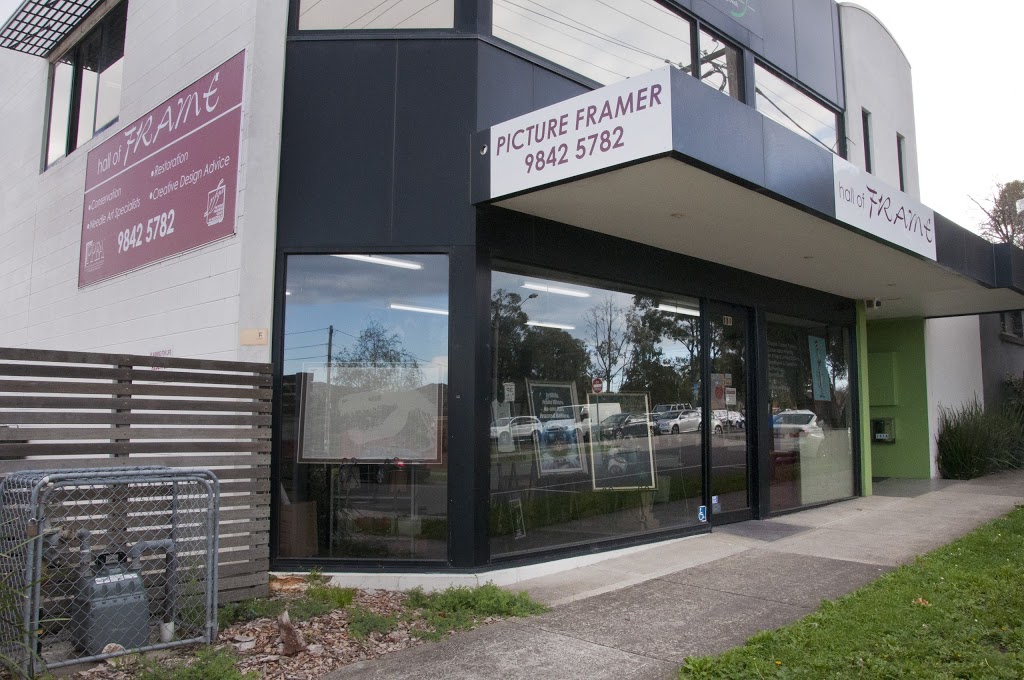 Hall of Frame | store | 141 Beverley St, Doncaster East VIC 3109, Australia | 0398425782 OR +61 3 9842 5782