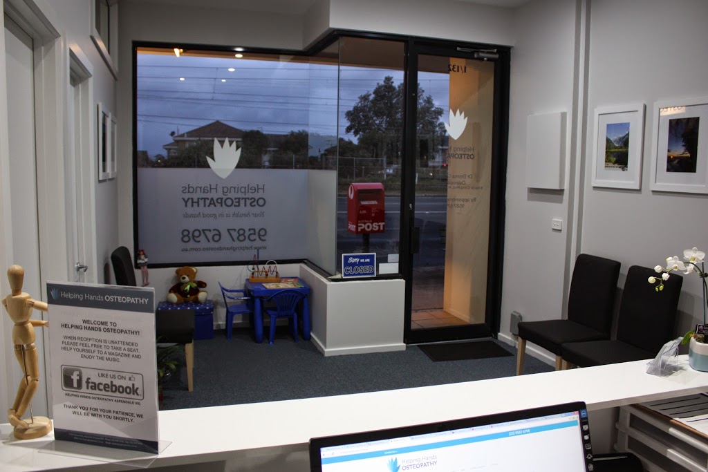 Helping Hands Osteopathy | 1/132 Nepean Hwy, Aspendale VIC 3195, Australia | Phone: (03) 9587 6798