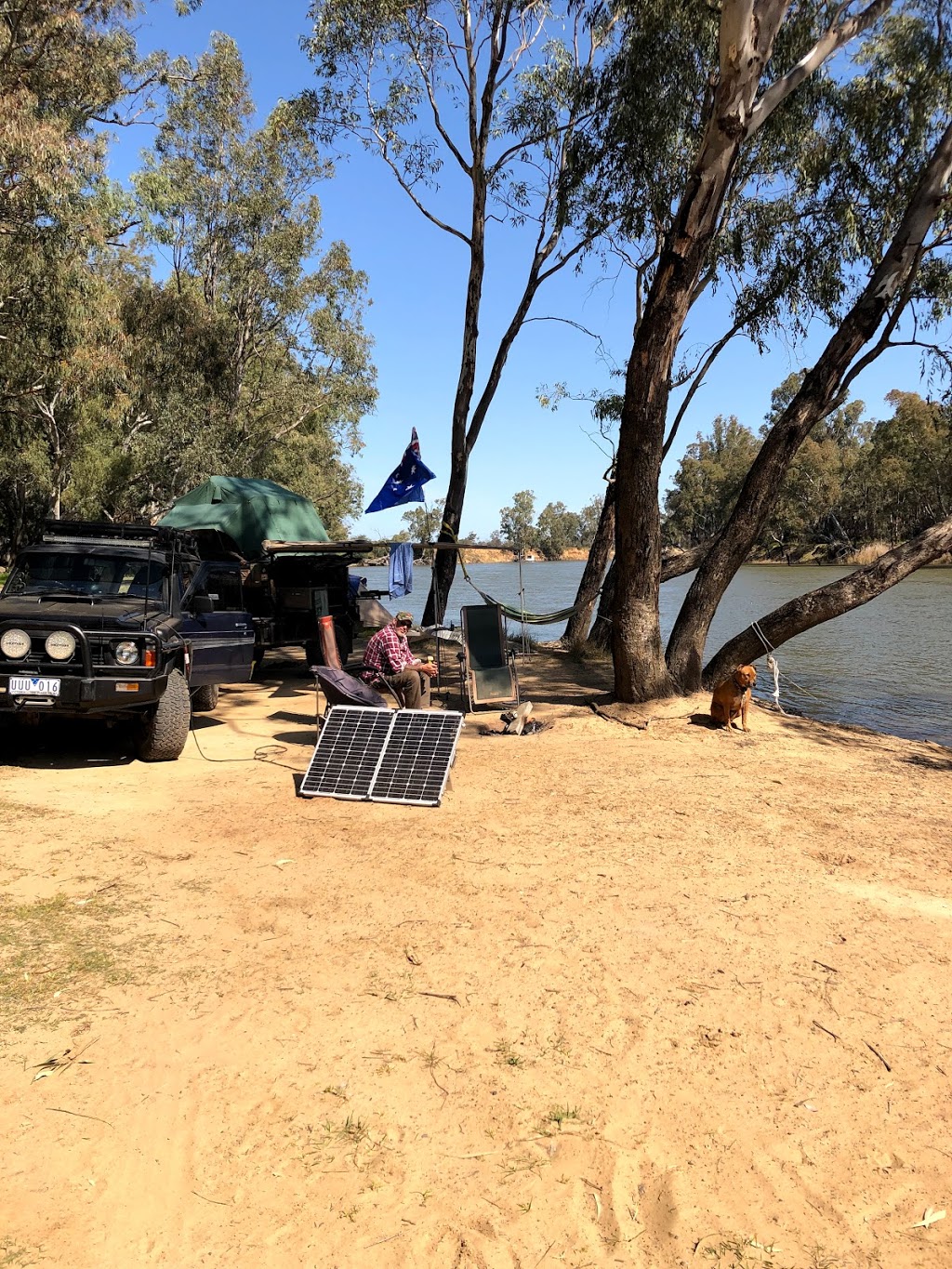 Strathmerton ulupna island camp spot | campground | Unnamed Road, Ulupna VIC 3641, Australia