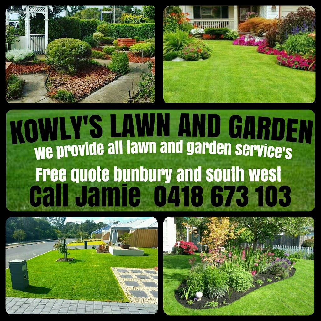 Kowlys Lawn and Garden | 9 Madigan Rd, Dalyellup WA 6230, Australia | Phone: 0418 673 103