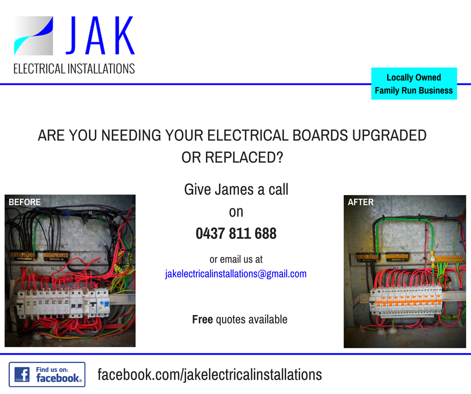 JAK Electrical Installations | electrician | 2/65 Lambert Dr, Moranbah QLD 4744, Australia | 0437811688 OR +61 437 811 688