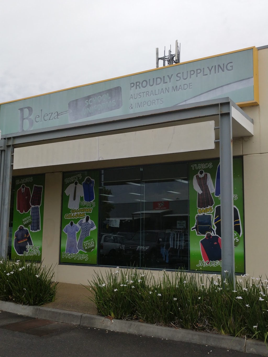 Beleza School Uniforms Somerville | clothing store | Shop 8/13 Eramosa Rd E, Somerville VIC 3912, Australia | 0359775277 OR +61 3 5977 5277