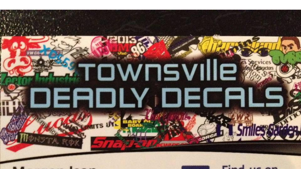 Townsville Deadly Decals | 2 Juan Ct, Bushland Beach QLD 4818, Australia | Phone: 0412 195 367