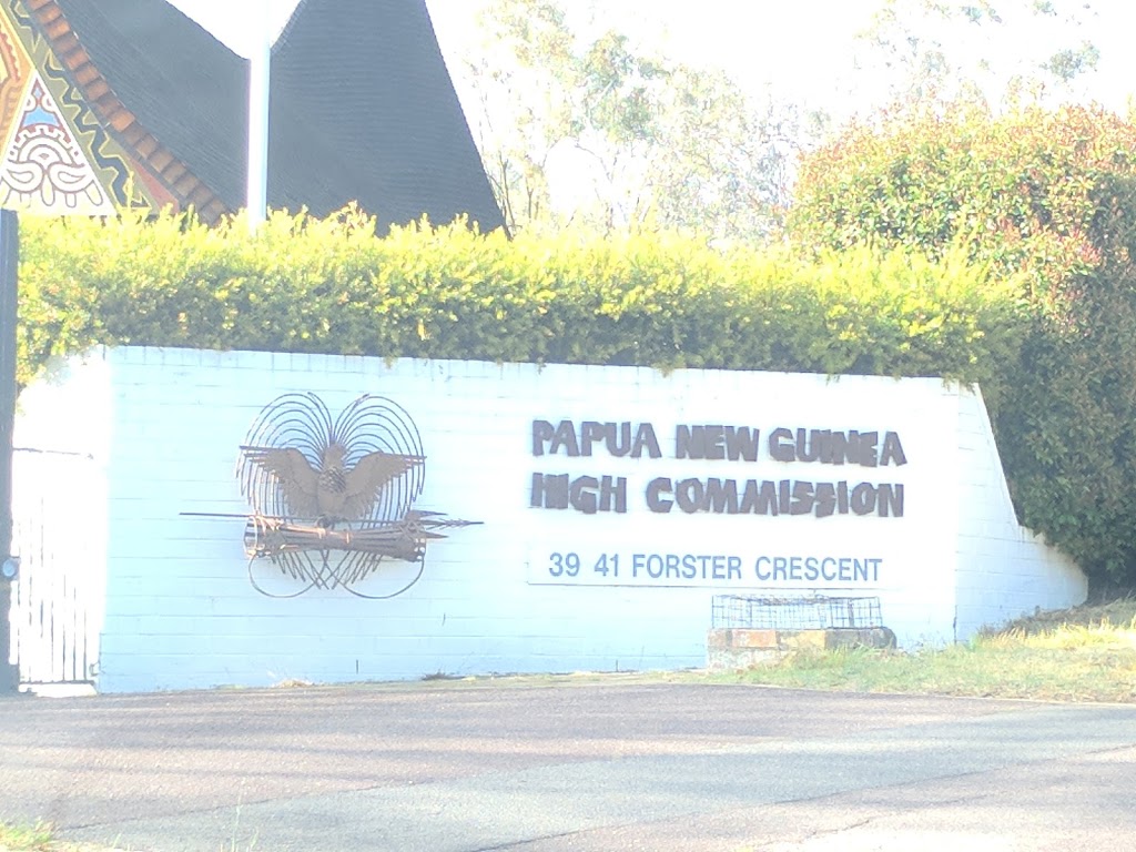 High Commission of Papua New Guinea | embassy | 39-41 Forster Cres, Yarralumla ACT 2600, Australia | 0262733322 OR +61 2 6273 3322