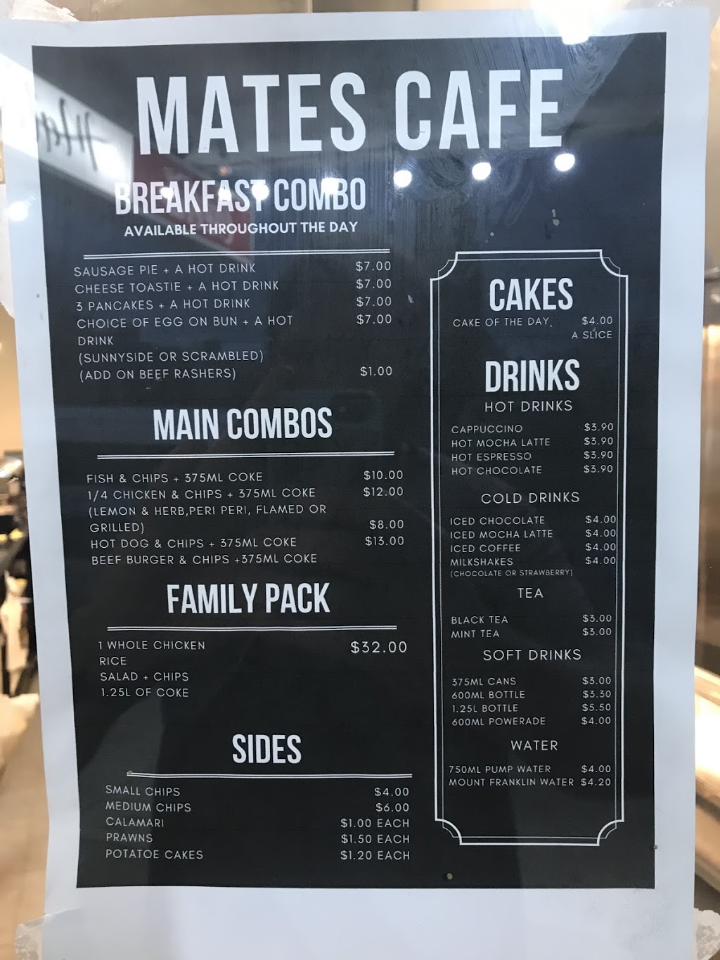 Mates Cafe | 987 Mate St, North Albury NSW 2640, Australia | Phone: (02) 9062 9835