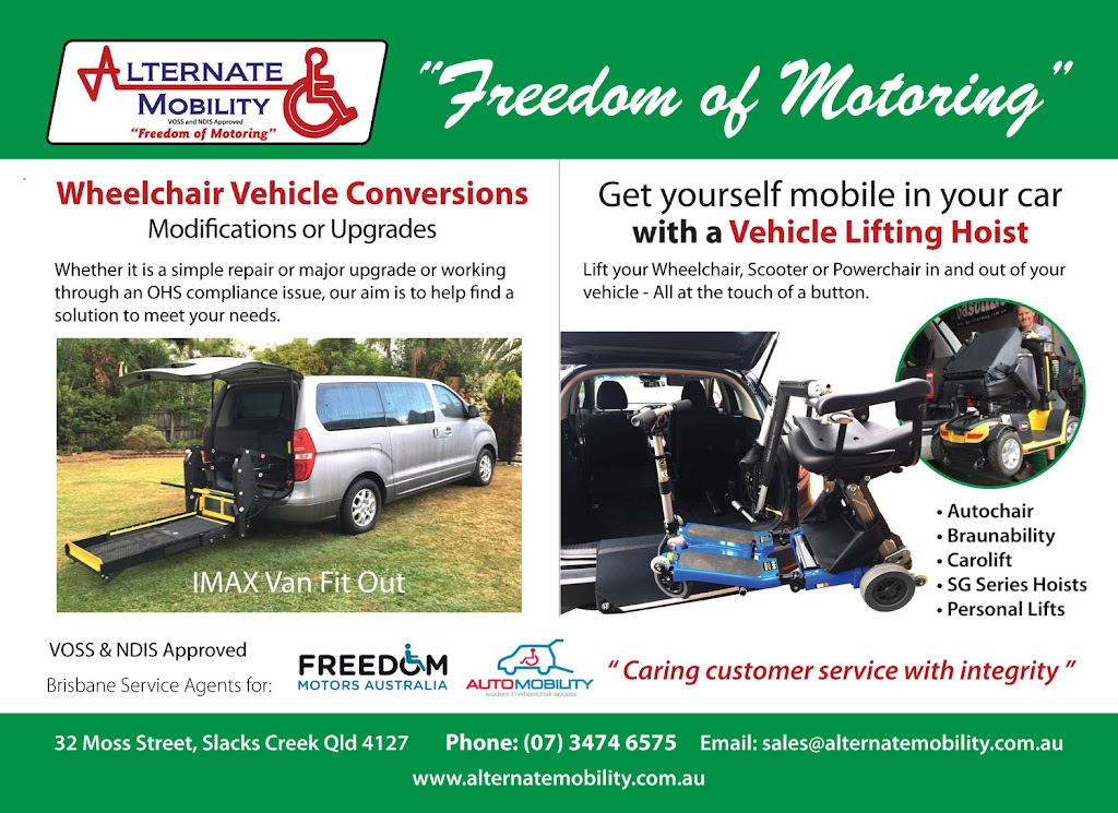 Alternate Mobility | 1/5 Miller St, Slacks Creek QLD 4127, Australia | Phone: (07) 3474 6575