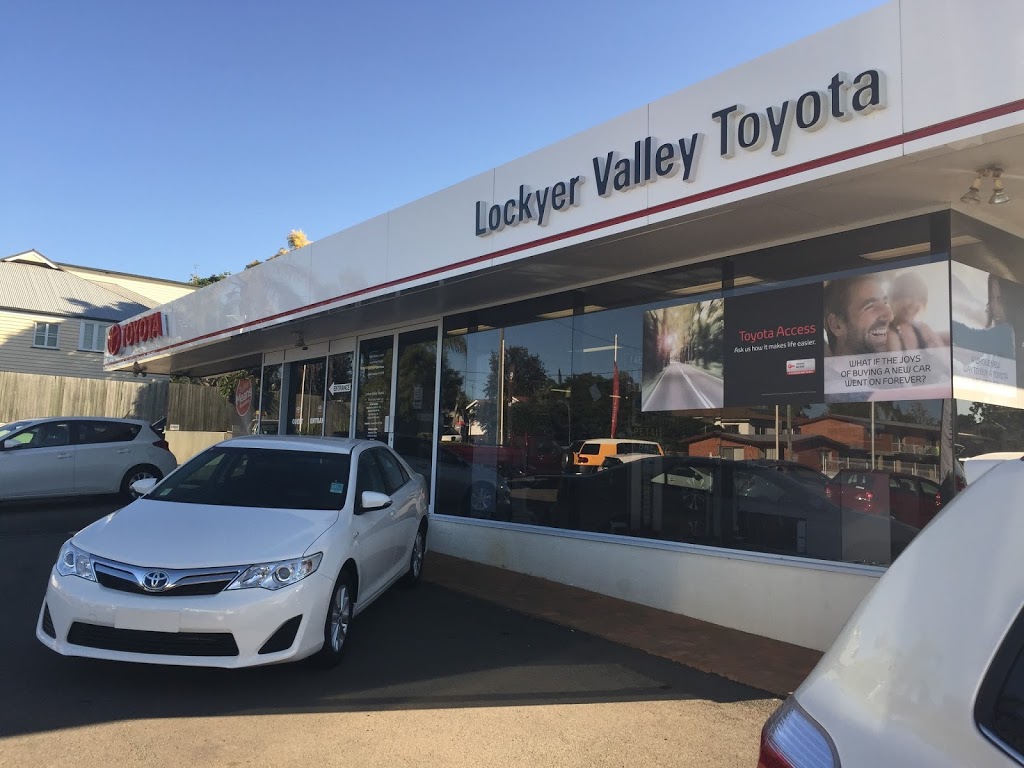 Lockyer Valley Toyota | car dealer | 91 Railway St, Gatton QLD 4343, Australia | 0754620500 OR +61 7 5462 0500