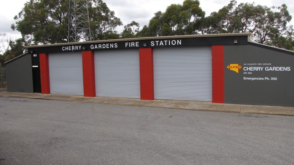 Cherry Gardens Fire Station CFS | fire station | Cherry Gardens Rd, Cherry Gardens SA 5157, Australia | 0882703300 OR +61 8 8270 3300