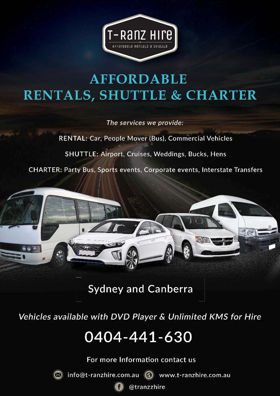 T-Ranz Rentals & T-Ranz Charters | 15 Tay St, Watson ACT 2602, Australia | Phone: 1800 872 699