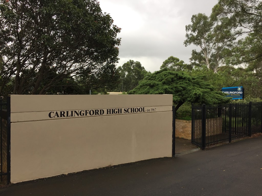 Carlingford High School | school | 547 N Rocks Rd, Carlingford NSW 2118, Australia | 0298714222 OR +61 2 9871 4222