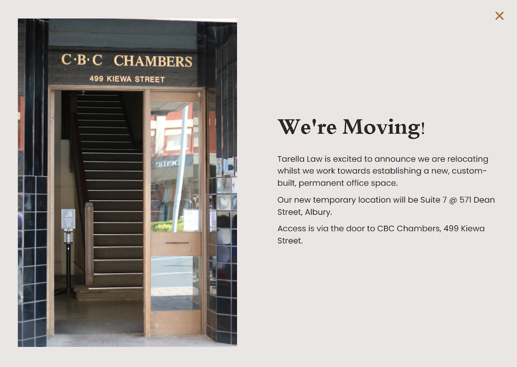 Tarella Law | 674 Pemberton St, Albury NSW 2640, Australia | Phone: (02) 6021 8300