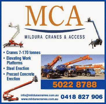 Mildura Cranes & Access | 51 Seventh St E, Mildura VIC 3500, Australia | Phone: (03) 5022 8788