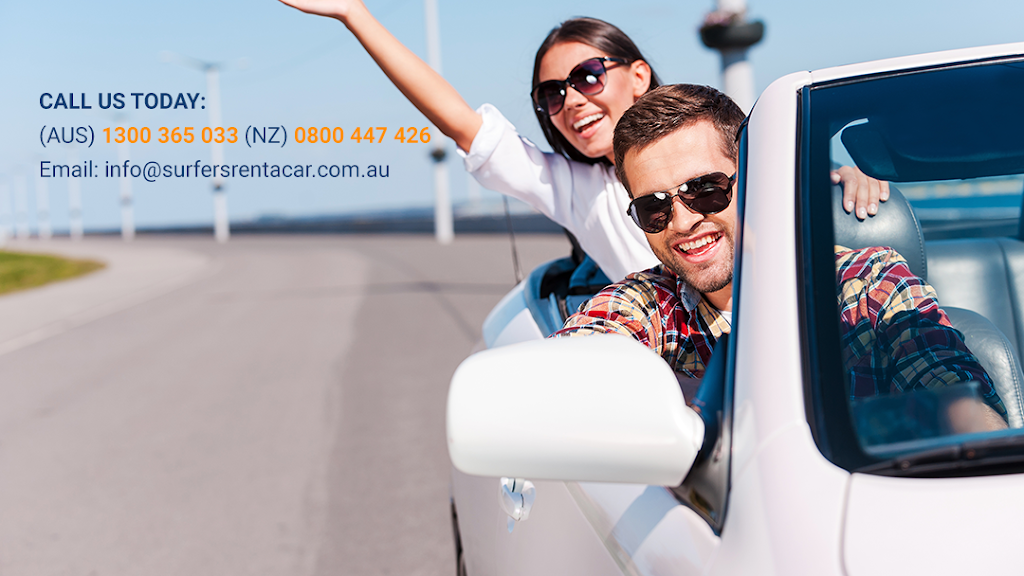 Surfers Rent A Car | car rental | 2/11 Northview St, Mermaid Waters QLD 4218, Australia | 0755720600 OR +61 7 5572 0600