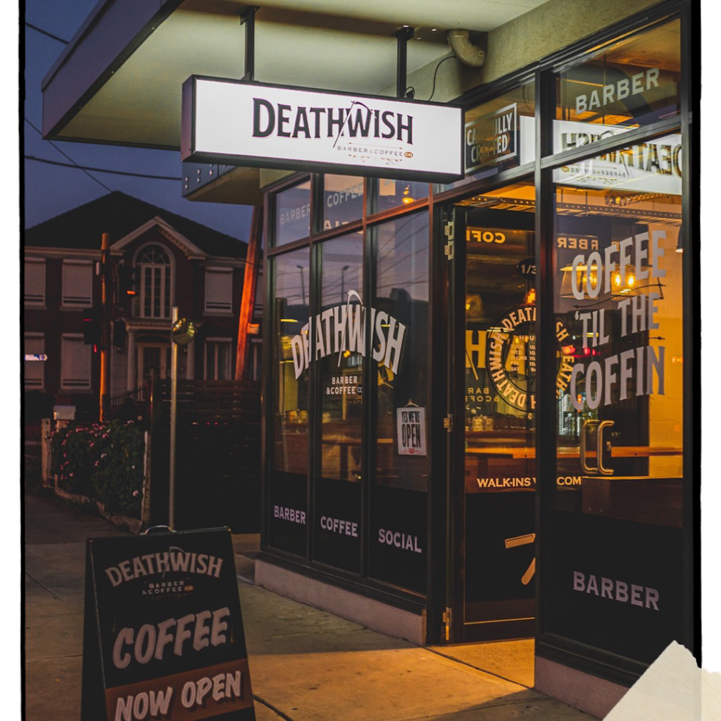 Deathwish Barber & Coffee Co. | 1/30 Ashley St, West Footscray VIC 3012, Australia | Phone: (03) 9041 9380