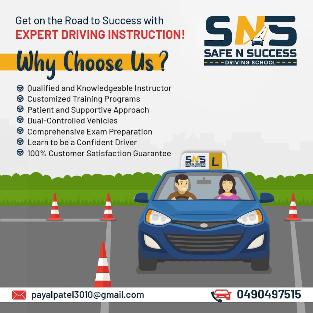 Safe N Success Driving School | 45 Clydesdale Farm Rd, Marsden Park NSW 2765, Australia | Phone: 0490 497 515