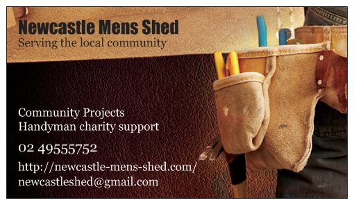 Elemore Vale Mens Shed Inc |  | 3/129 Croudace Rd, Elermore Vale NSW 2287, Australia | 0407787540 OR +61 407 787 540