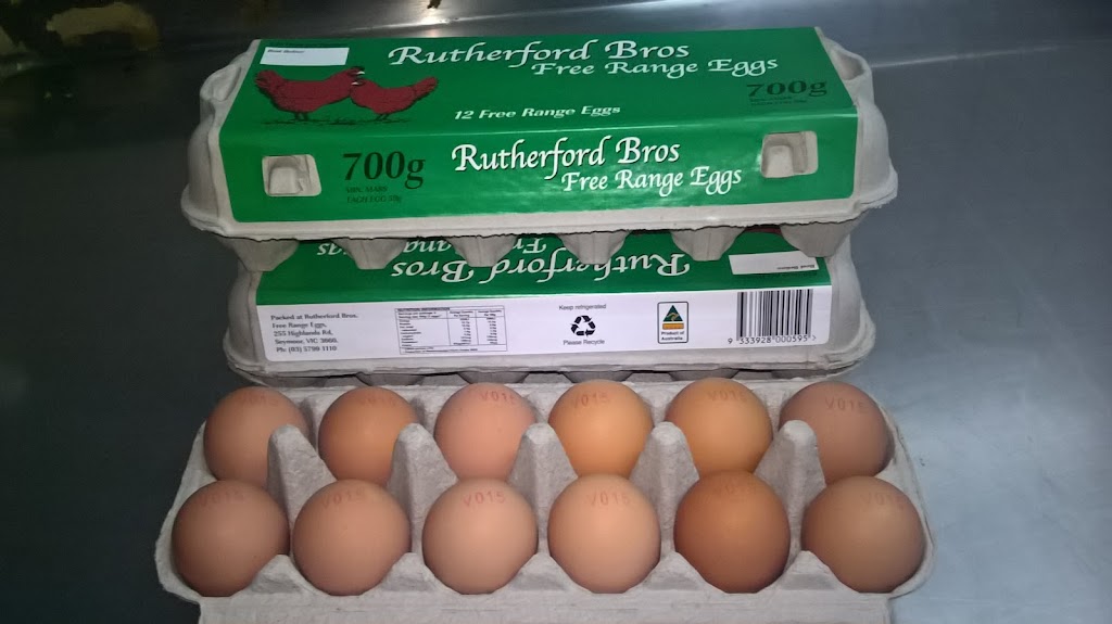 Rutherford Bros. Free Range Eggs | food | 255 Highlands Rd, Seymour VIC 3660, Australia | 0418372862 OR +61 418 372 862