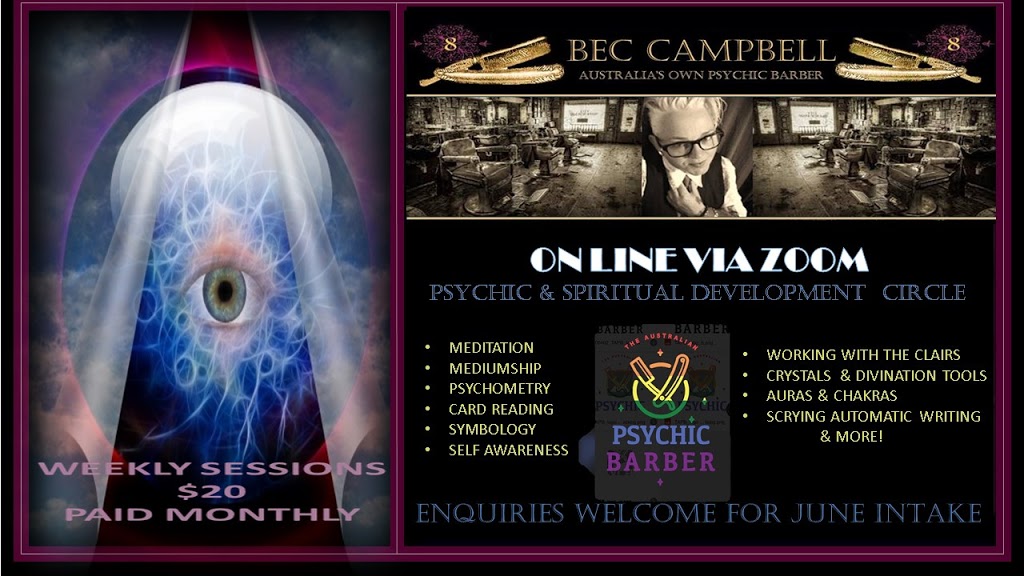 The Australian Psychic Barber - Bec Campbell |  | 14 Cooper St, Omeo VIC 3898, Australia | 0459404763 OR +61 459 404 763