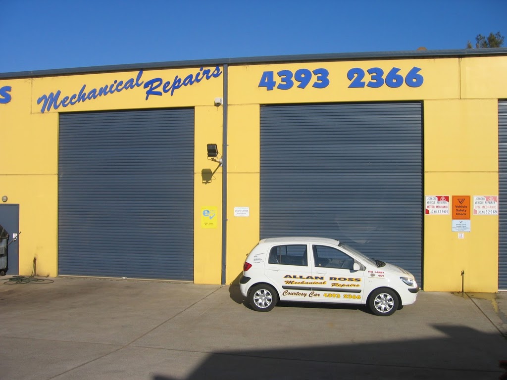 Allan Ross Mechanical Repairs | car repair | 7/22-24 Arizona Rd, Charmhaven NSW 2263, Australia | 0243932366 OR +61 2 4393 2366
