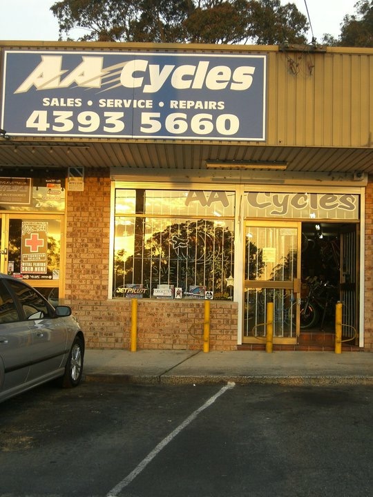 AA Cycles | bicycle store | Shop 3/217 Pacific Hwy, Charmhaven NSW 2263, Australia | 0243935660 OR +61 2 4393 5660