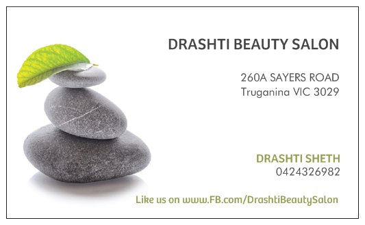 Drashti Beauty Salon | 260A Sayers Rd, Truganina VIC 3029, Australia | Phone: 0424 326 982