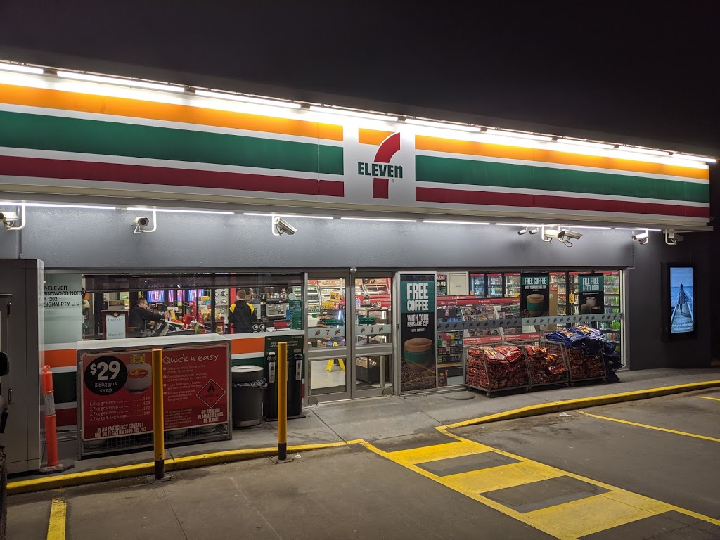 7-Eleven Ringwood Nth | convenience store | 181 Warrandyte Rd, Ringwood North VIC 3134, Australia | 0398767944 OR +61 3 9876 7944