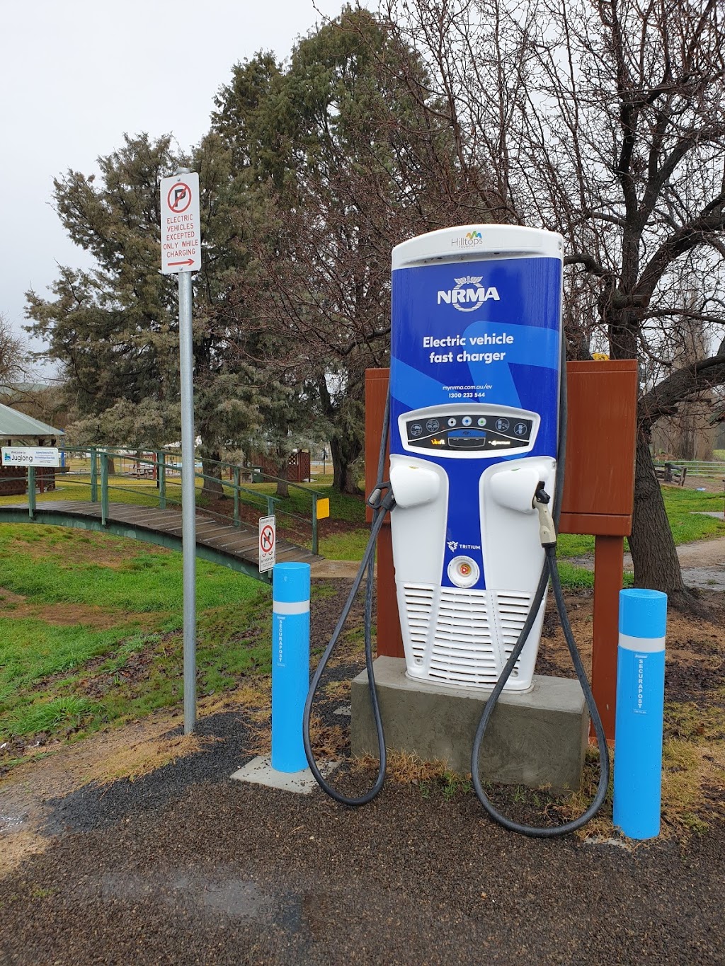 NRMA Charging Station | Riverside Dr, Jugiong NSW 2726, Australia | Phone: 1300 233 544