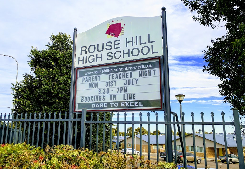 Rouse Hill High School | school | 240 Withers Rd, Rouse Hill NSW 2155, Australia | 0298361890 OR +61 2 9836 1890