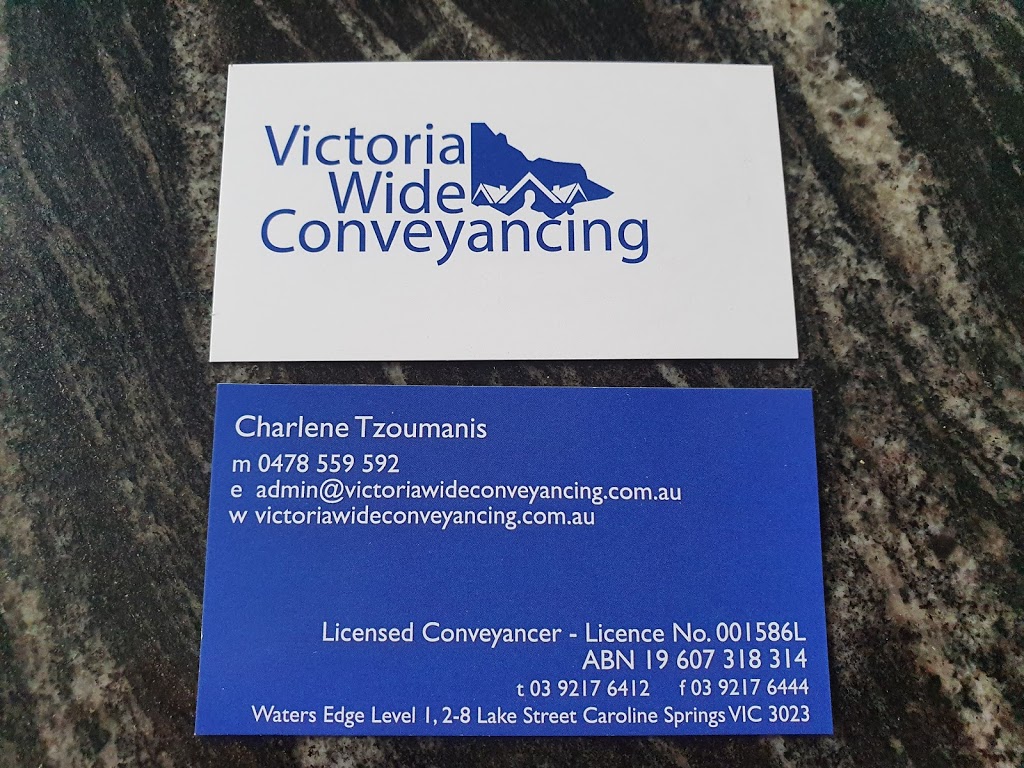 Victoria Wide Conveyancing | lawyer | Fl 1/2-8 Lake St, Caroline Springs VIC 3023, Australia | 0392176412 OR +61 3 9217 6412
