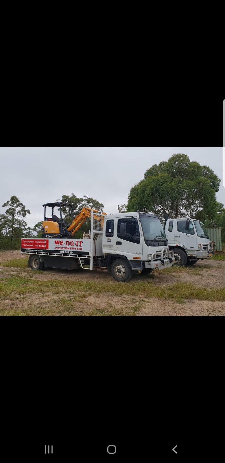 We Do It Excavations | 3 Pinus Ave, Glenorie NSW 2157, Australia | Phone: 0418 664 214