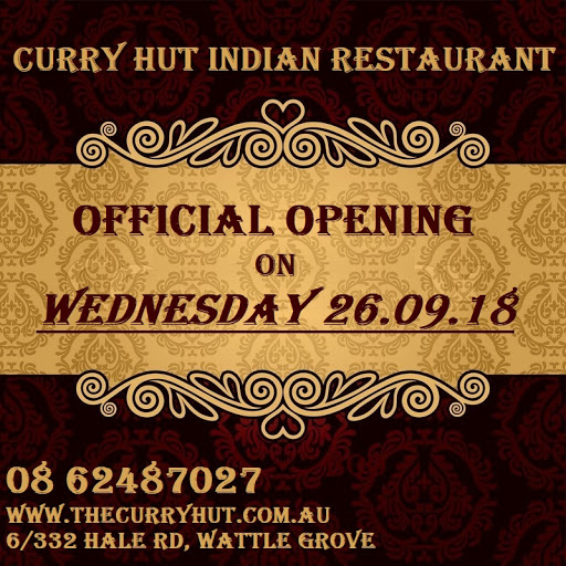 CURRY HUT Indian Restaurant | restaurant | 6/332 Hale Rd, Wattle Grove WA 6107, Australia | 0862487027 OR +61 8 6248 7027