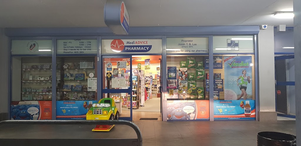 MediADVICE Pharmacy St Clair | pharmacy | 44 Melville Rd, St Clair NSW 2759, Australia | 0296703904 OR +61 2 9670 3904