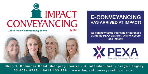 Impact Conveyancing |  | 1/4 Solander Rd, Kings Langley NSW 2147, Australia | 0296248749 OR +61 2 9624 8749