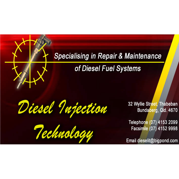 Diesel Injection Technology | car repair | 32 Wyllie St, THABEBAN BUNDABERG QLD 4670, Australia | 0741532099 OR +61 7 4153 2099