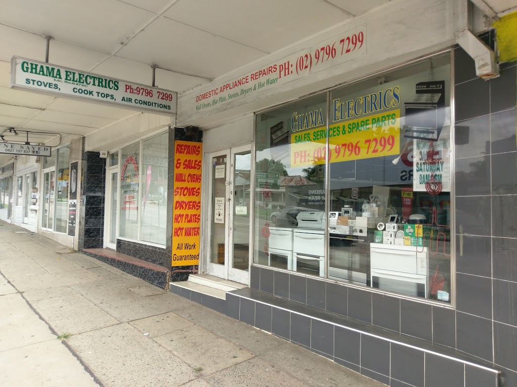 Ghama Electrics | home goods store | 1428 Canterbury Rd, Punchbowl NSW 2196, Australia | 0297967299 OR +61 2 9796 7299