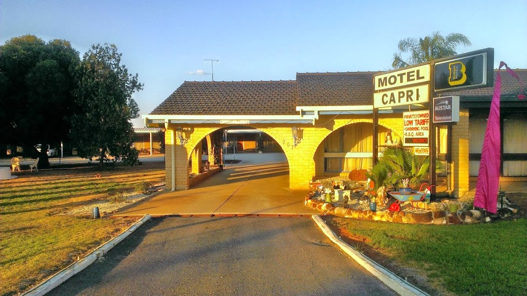 Motel Capri | lodging | 207 Market St, Balranald NSW 2715, Australia | 0350201201 OR +61 3 5020 1201